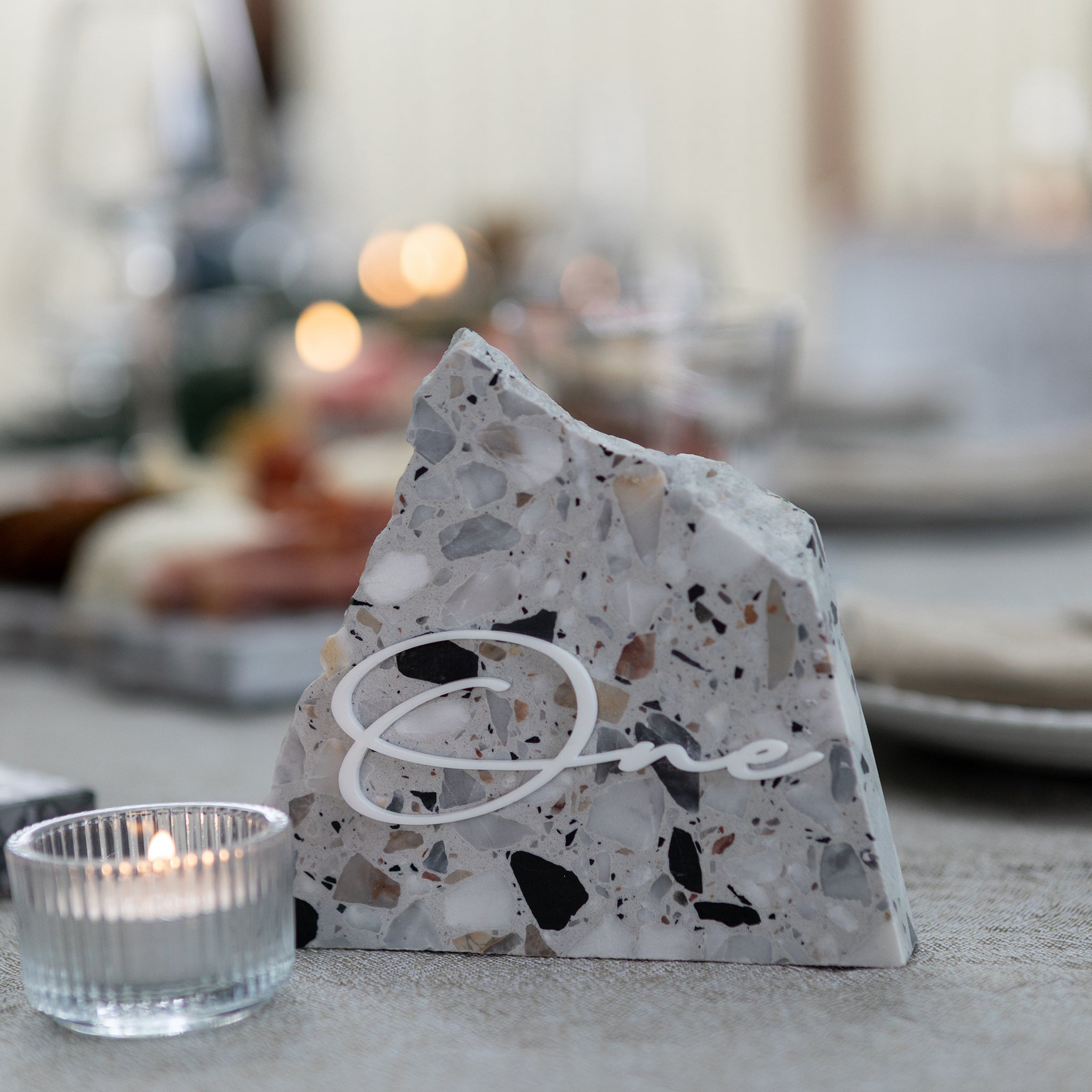 Terrazzo Table Numbers